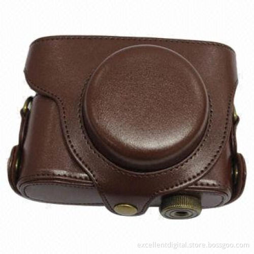Vintage style PU leather camera case for Fuji X100
